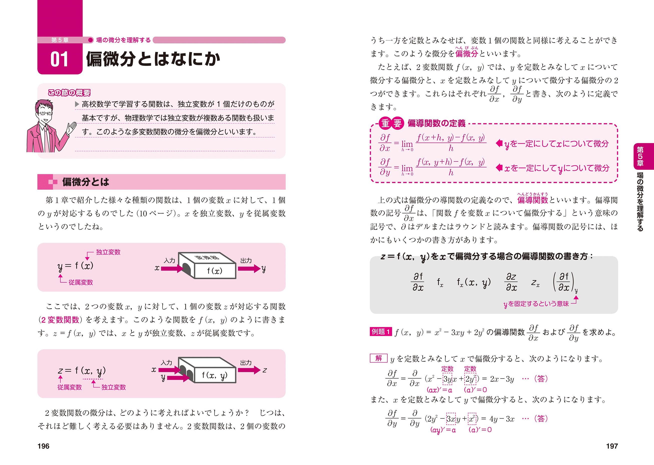 高校レベルからはじめる！ やさしくわかる物理学のための数学 | ナツメ社