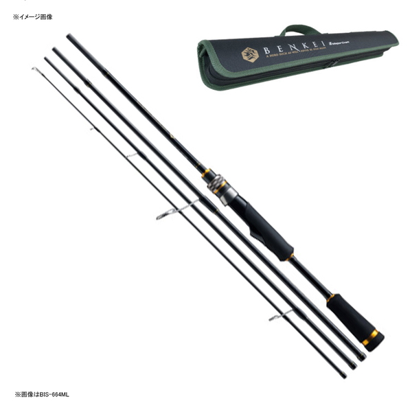 メジャークラフト ベンケイ 4ピースモデル BIS-644UL ｜アウトドア用品