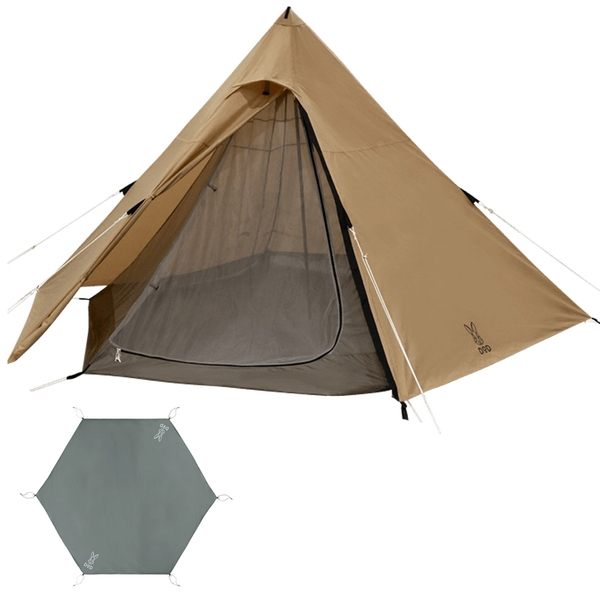 け*た様 DOD ワンポールテントM 着せ替えフライシート グランドシート