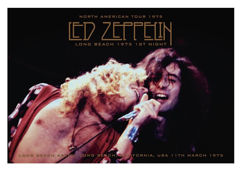 ミラード】LED ZEPPELIN - LONG BEACH 1975 1ST NIGHT (5CD+Limited