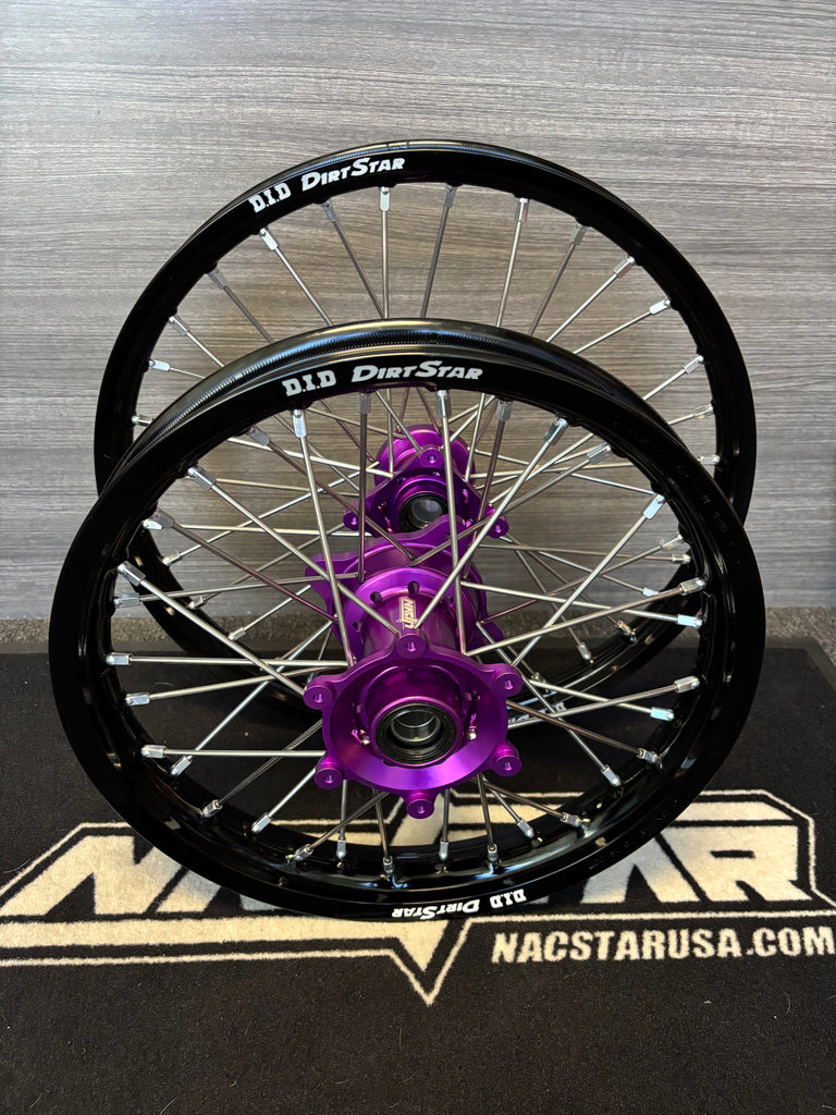 2025-2026 KTM/Husky/GasGas 85/Supermini Custom Wheel Set Purple