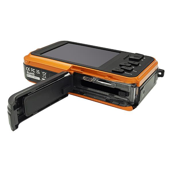 MWP200・防水機能搭載、高画質500万画素の防水コンパクトデジタル