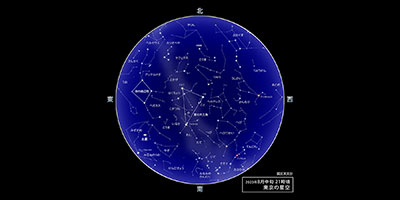 東京の星空・カレンダー・惑星（2023年8月） | 国立天文台(NAOJ)