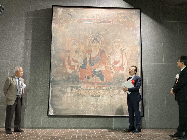 法隆寺の金堂壁画、焼失前の姿復元 原寸大で複製陶板｜奈良新聞デジタル