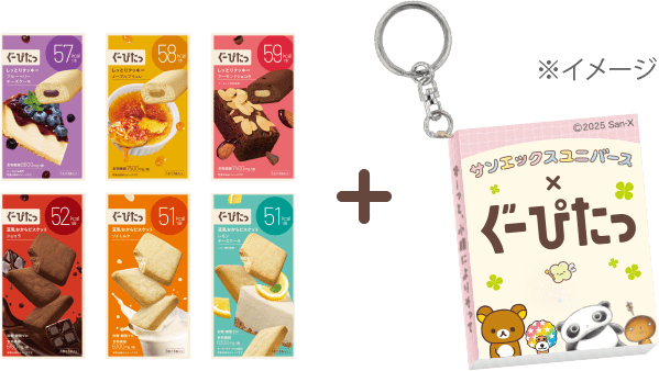 サンエックスユニバース × ぐーぴたっ| ナリスアップ