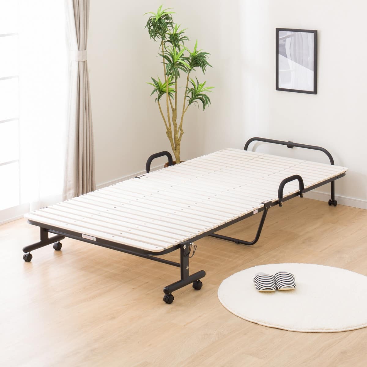 折りたたみすのこベッド(ハングJY W100) | ニトリネット【公式】 家具