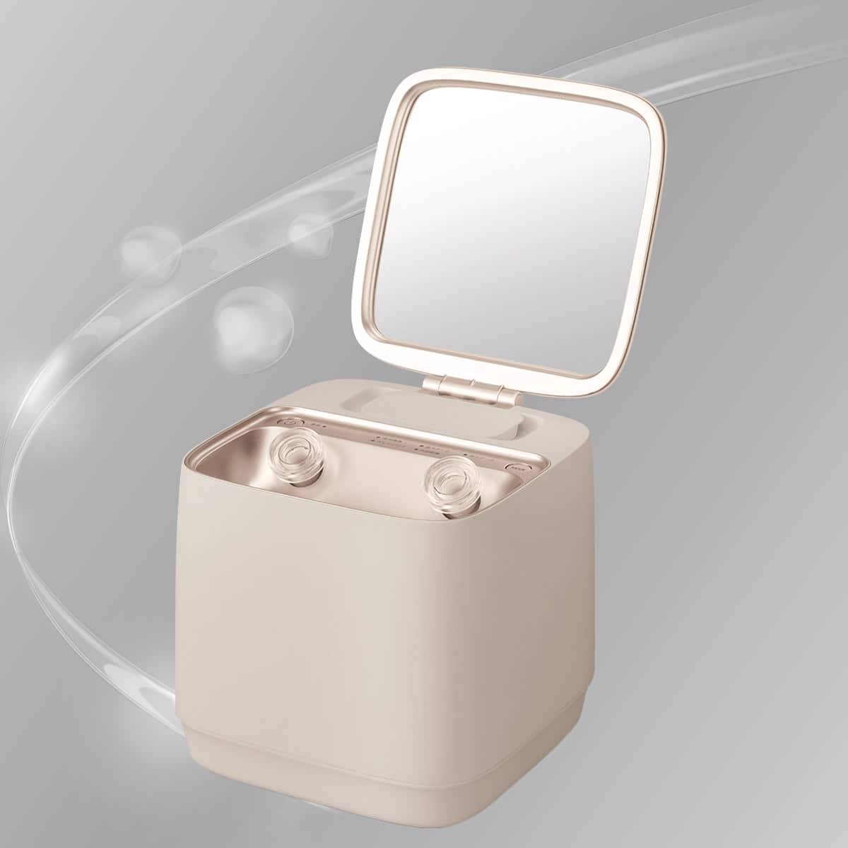 6分で潤いをサポートできる フェイススチーマー (NK251 モカ) | ニトリ