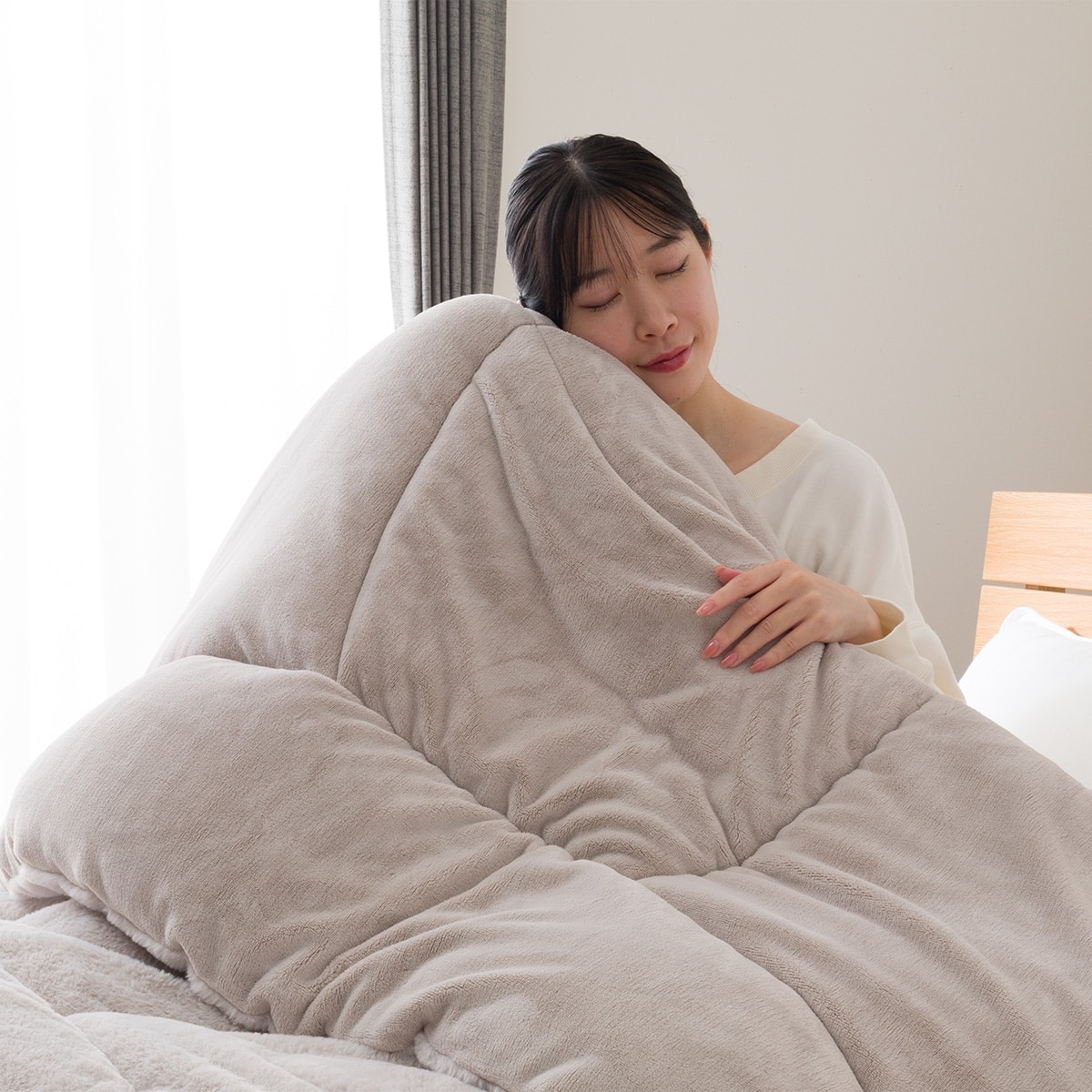 カバーのいらない両面掛ふとん セミダブル Nウォーム ニトリ（NITORI