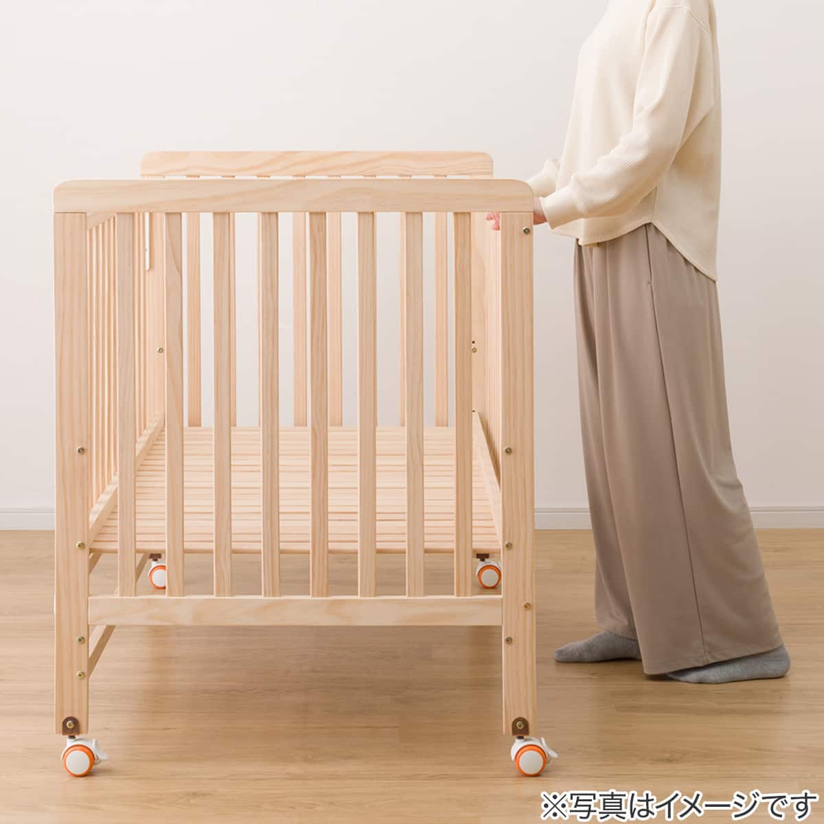 ベビーベッド シンプル(ナチュラル) | ニトリネット【公式】 家具