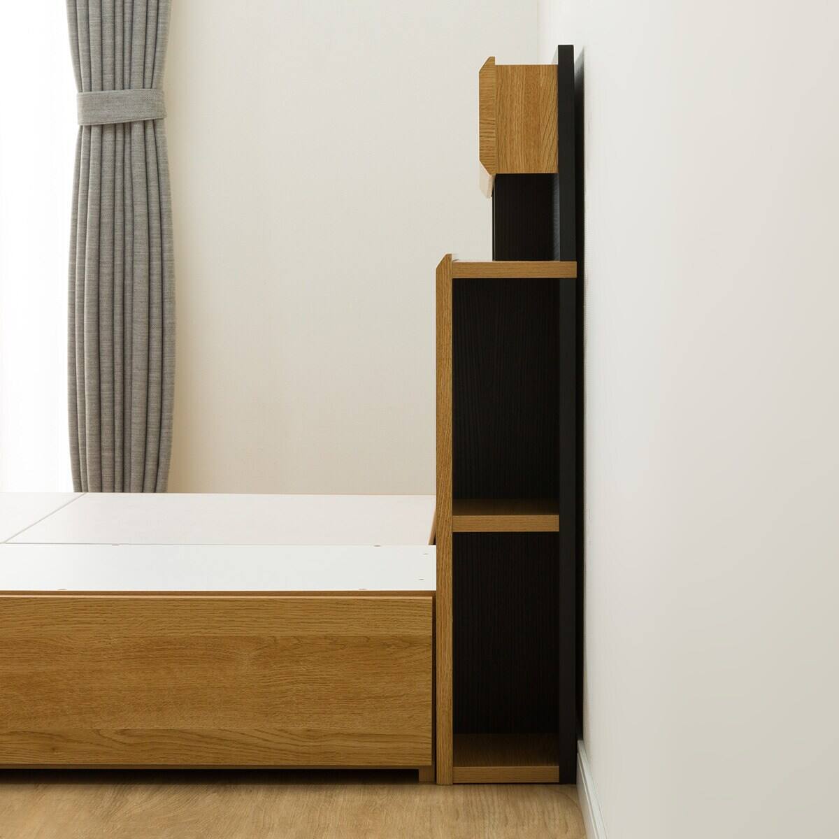 ダブルベッドフレーム(キエンザ LBR) | ニトリネット【公式】 家具