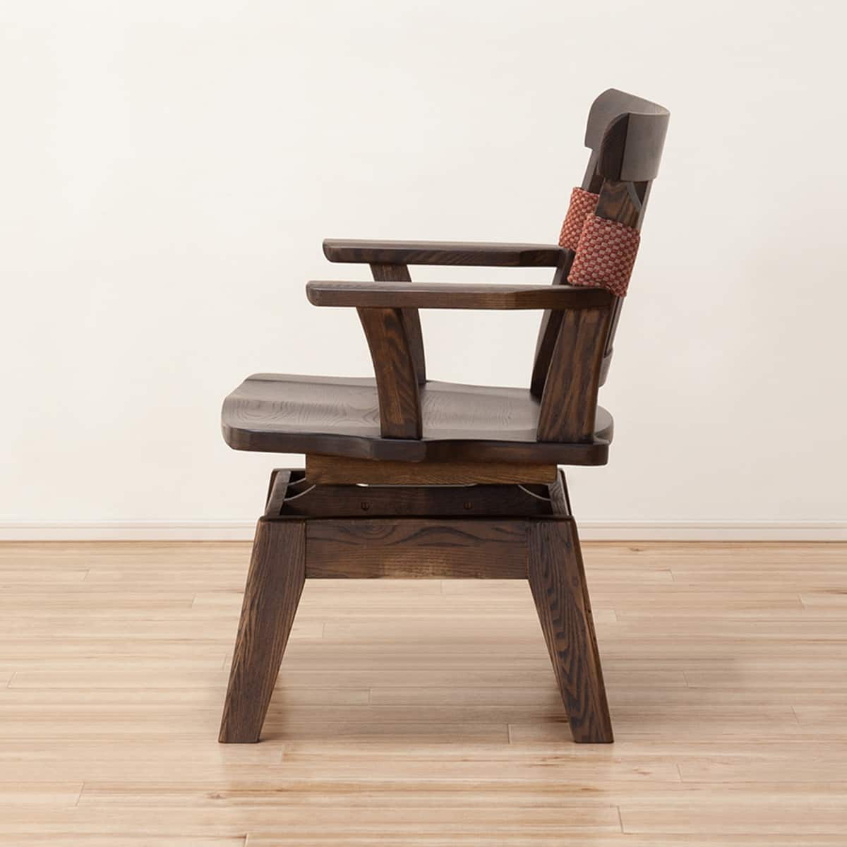 ダイニングチェア(ヤマト両肘回転 板座DBR) | ニトリネット【公式