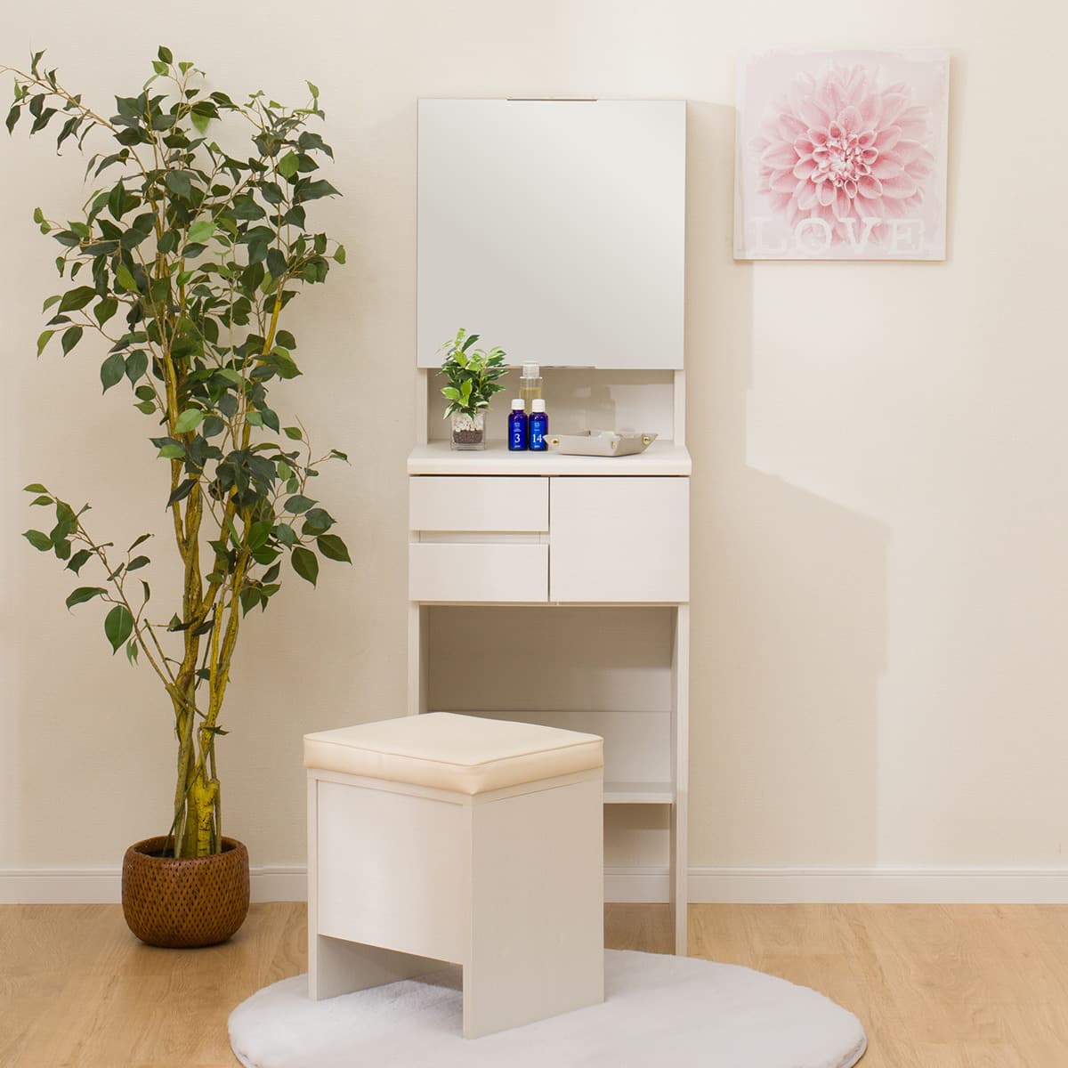 一面鏡ドレッサー(DR-010 WW) | ニトリネット【公式】 家具