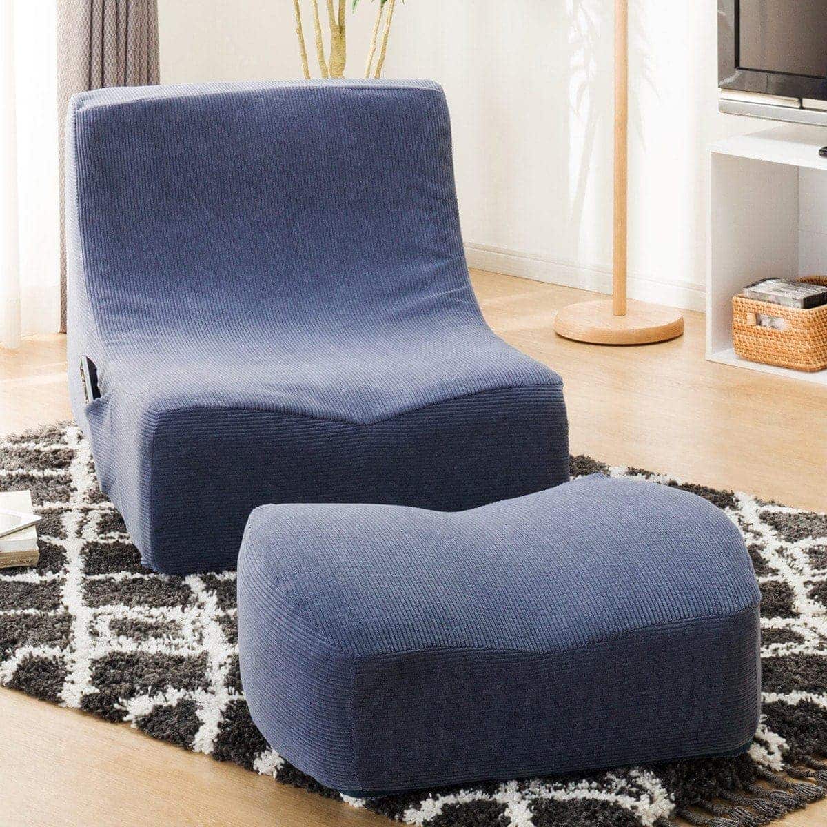 リラックスローソファ 布張りタイプ (LS156 コーデュロイ NV) | ニトリ