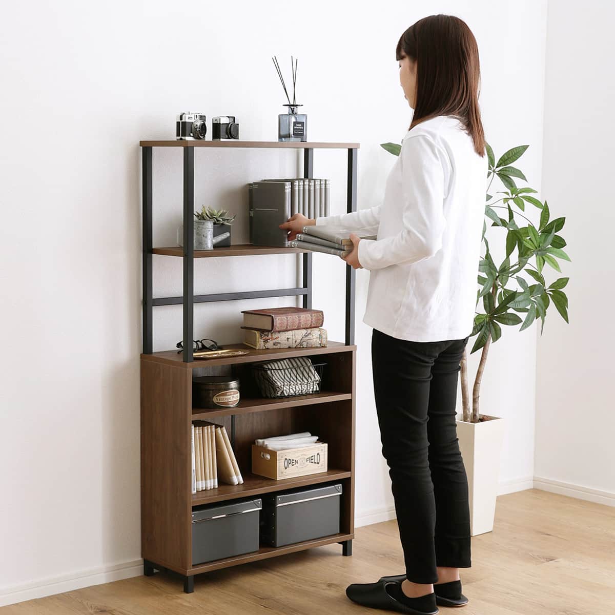 ヴィンテージマルチキャビネット(WAL) | ニトリネット【公式】 家具