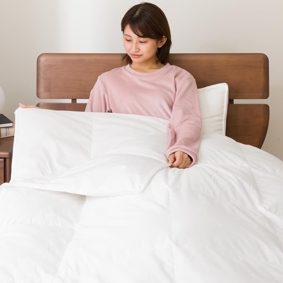 2枚合わせ羽毛掛け布団 シングル(NTR-2 K2324 S) | ニトリネット