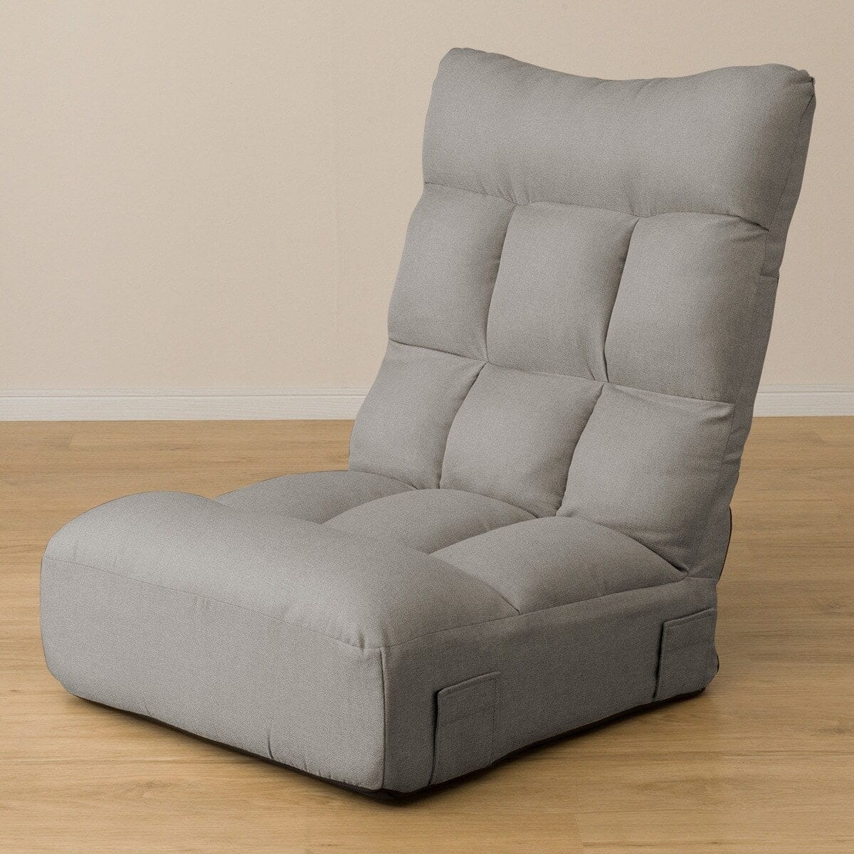 つながるハイバックポケットコイル座椅子 2個セット(ロダトール GY