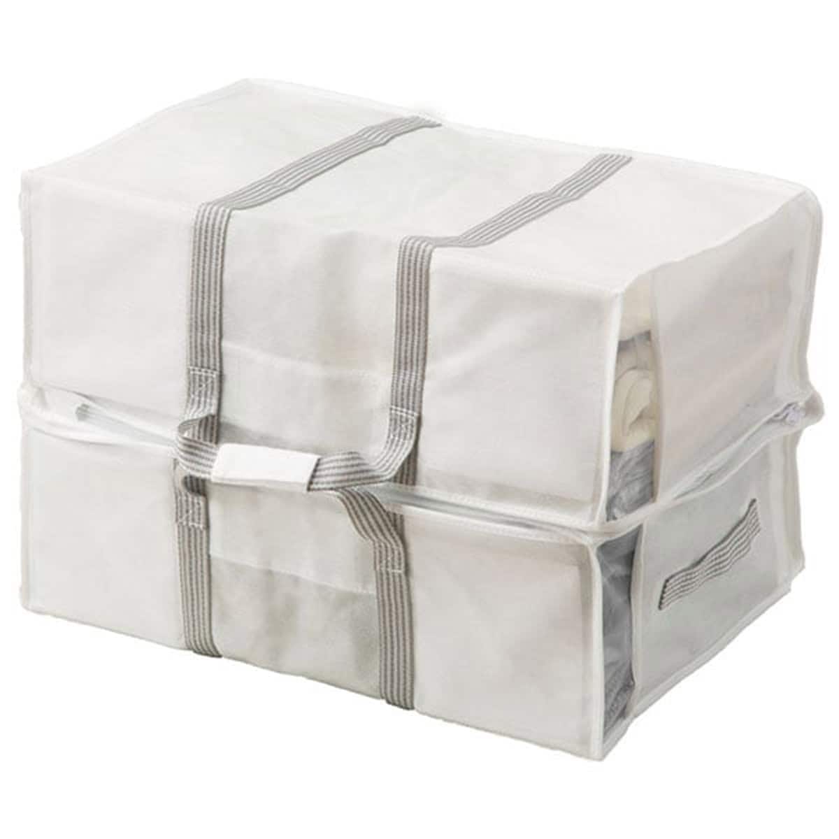 2つにたためる 衣類・布団収納バッグ タクミ(M) | ニトリネット【公式