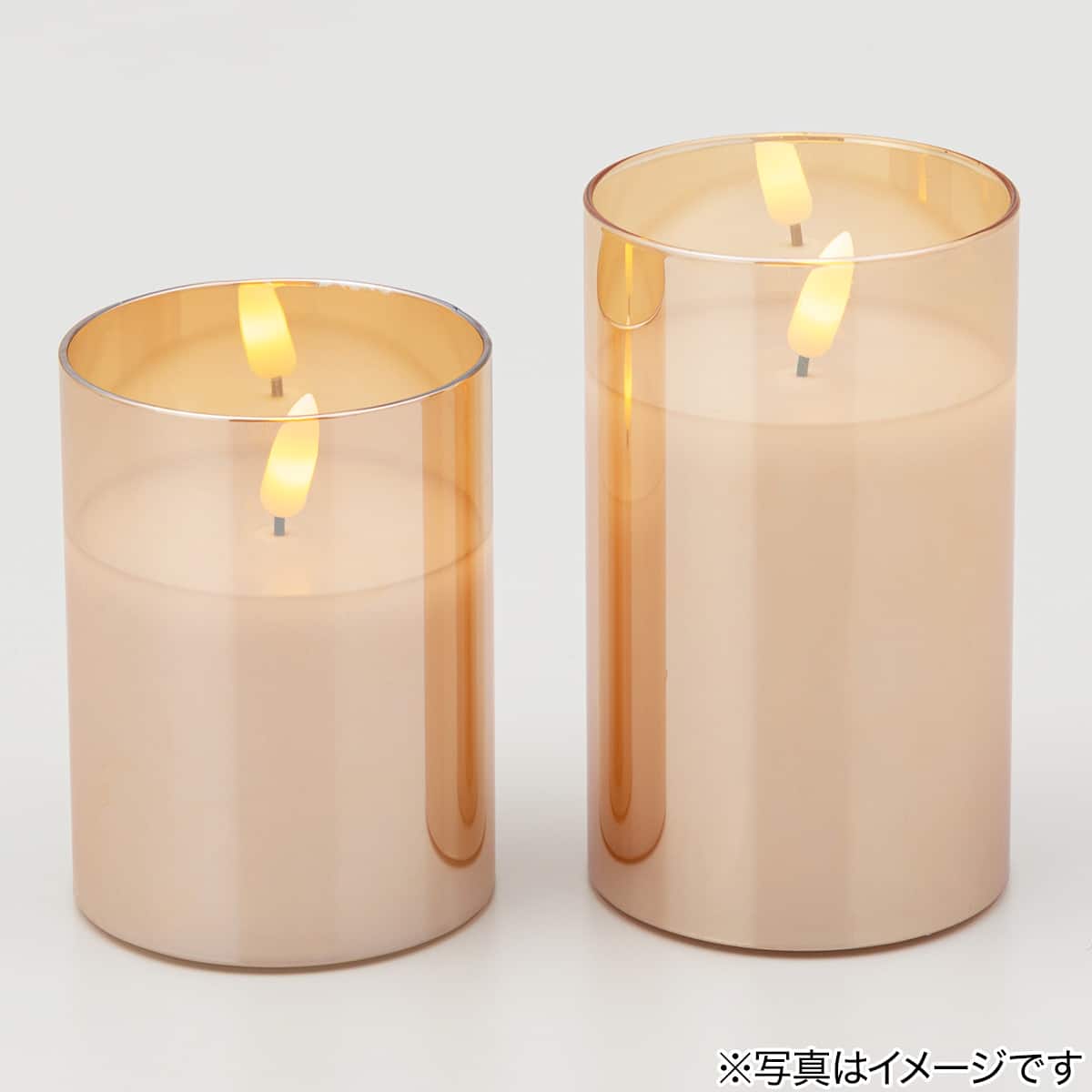 LEDキャンドル(ガラス S n2RW) | ニトリネット【公式】 家具