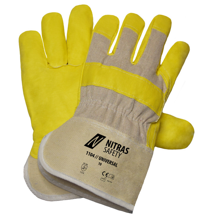 NITRAS SAFETY | Leather gloves | inform now
