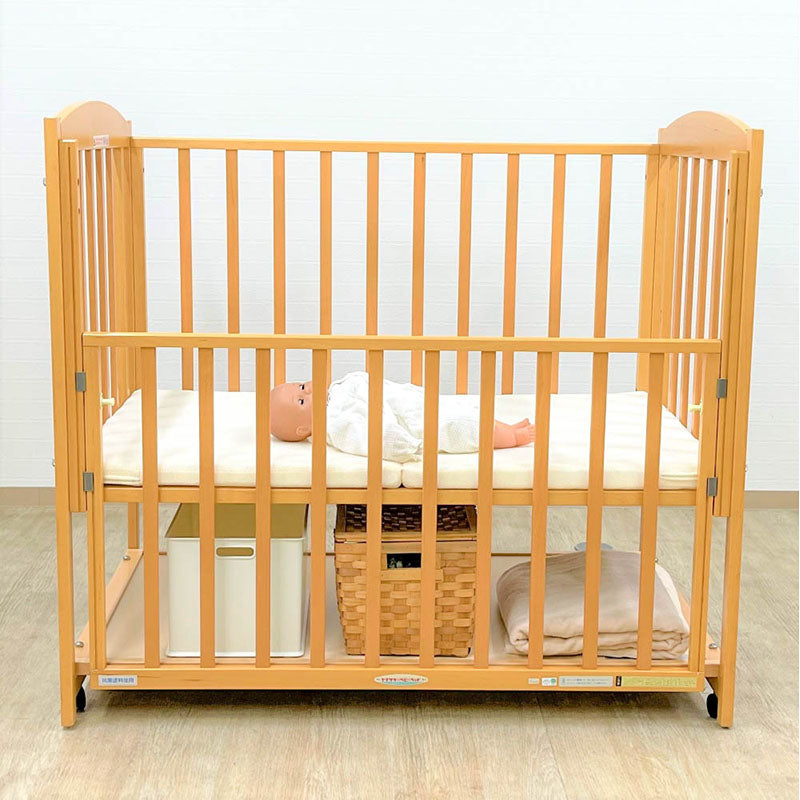 ヤマサキ すやすや YA-315 標準サイズ ハイタイプ ベビーベッド