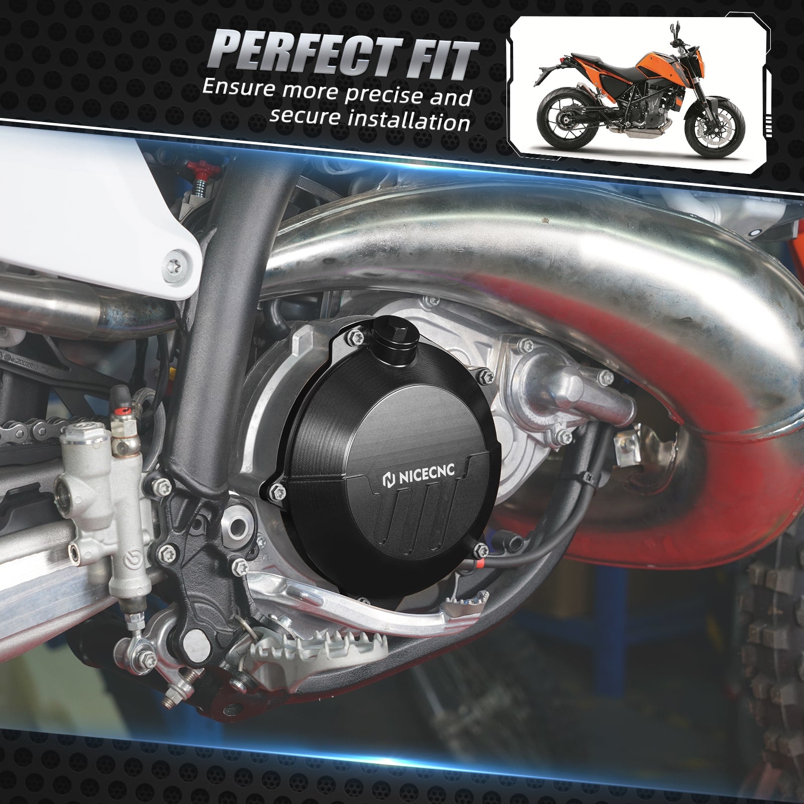 Reinforced Clutch Cover For 2024 KTM 250/300 EXC XCW