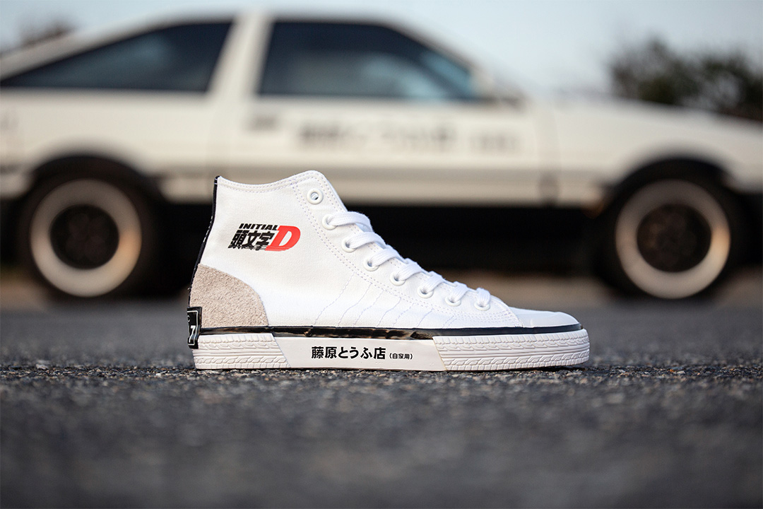 BAIT x Initial D x adidas Nizza Hi Release Date | Nice Kicks