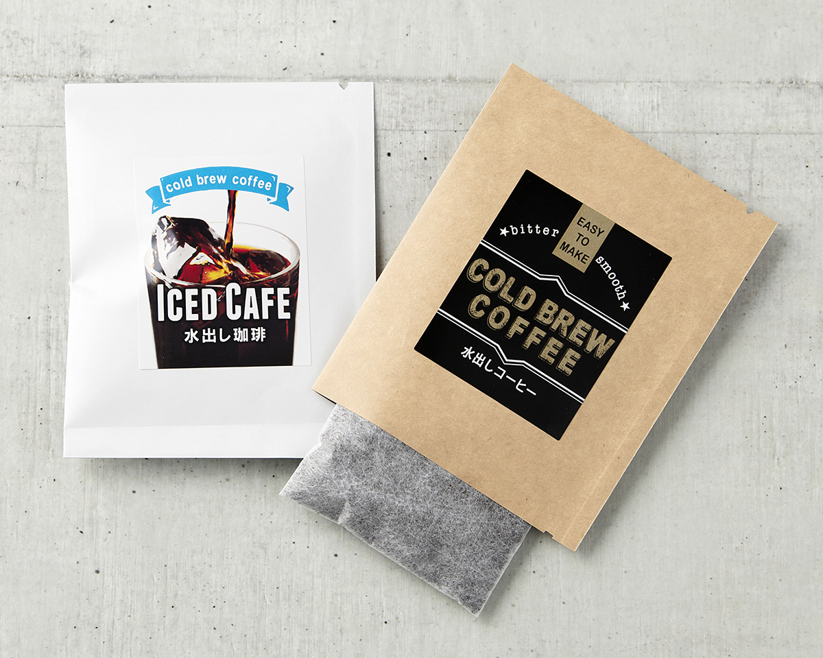 水出しコーヒーラベル カラー｜ニコノスオンラインストア-コーヒー袋と