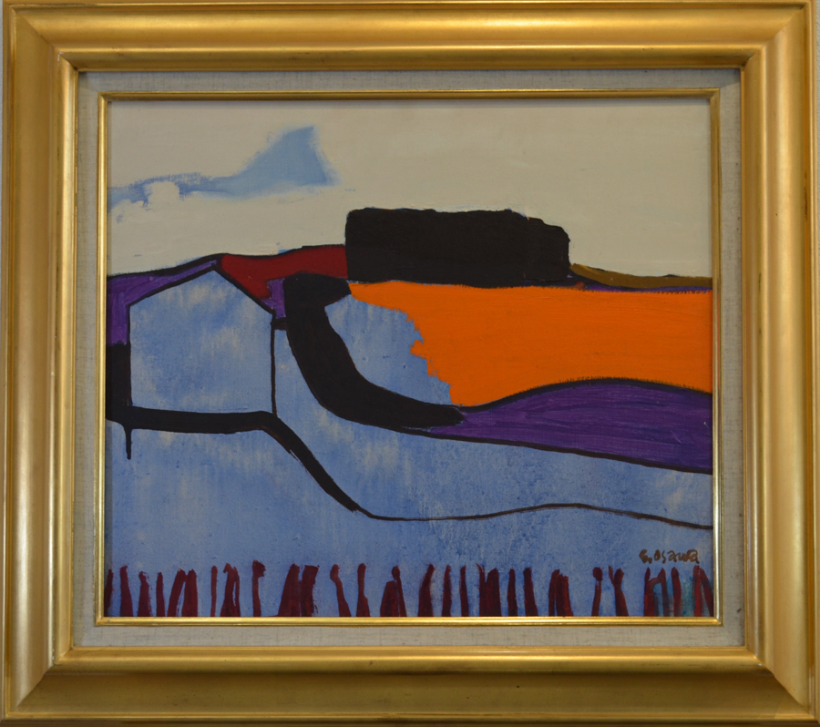 松村画廊 大沢昌助作品