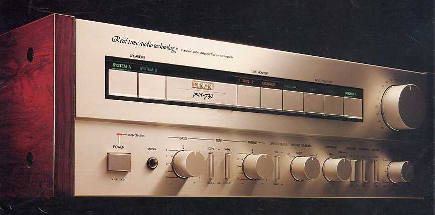 Denon PMA-790 / 4月28日 デノンサービにてメンテナンス完了 Denon PMA