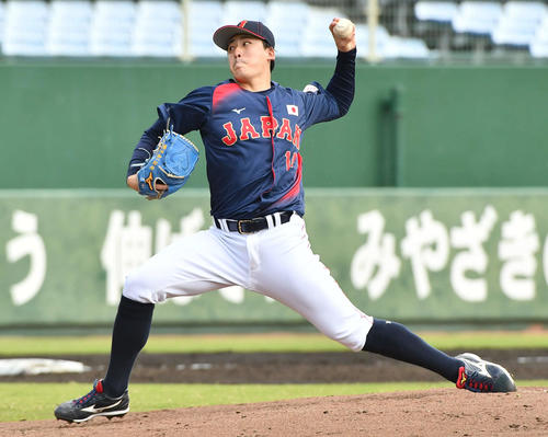 侍ジャパン】隅田知一郎がまさかの炎上 3番手で登板し9失点、広島に