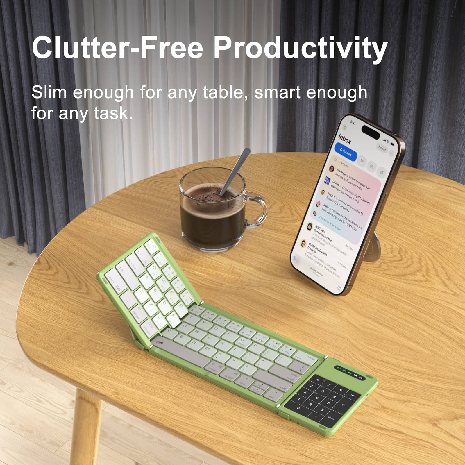 Nillkin Cube Pocket Foldable Bluetooth Keyboard with Touchpad