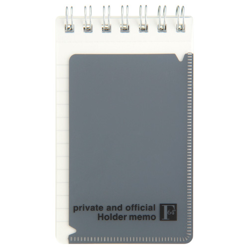 F.O.B COOP A7ホルダー付メモ6mm罫 | 日本ノート株式会社