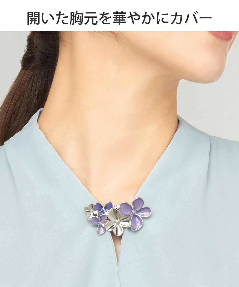 華咲くブローチクリップ 通販【ニッセン】