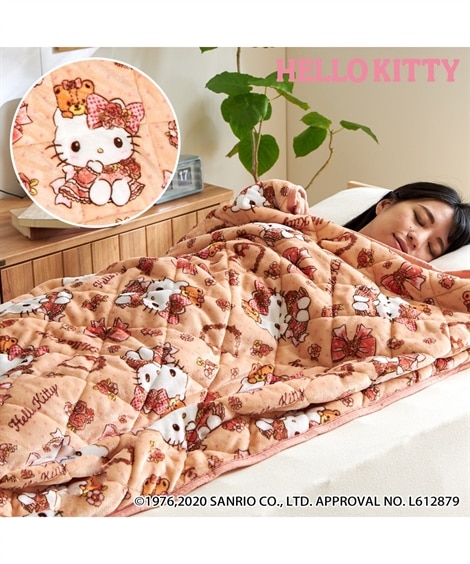 ハローキティ/あったかすっぽり毛布 通販【ニッセン】