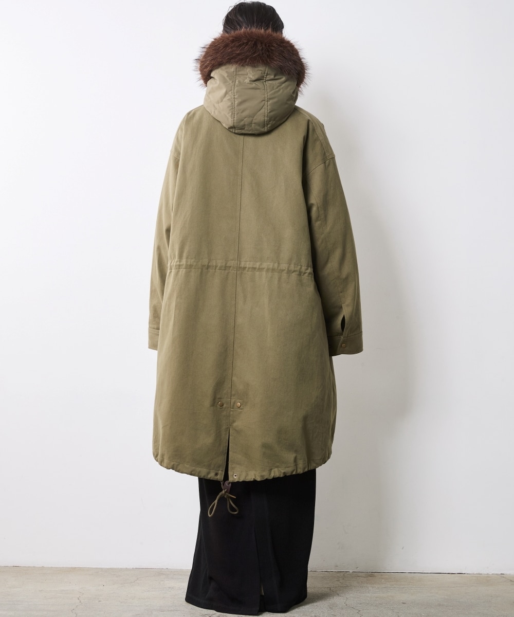 ライナー付モッズコート＜大きいサイズ有＞シックスタイル 通販