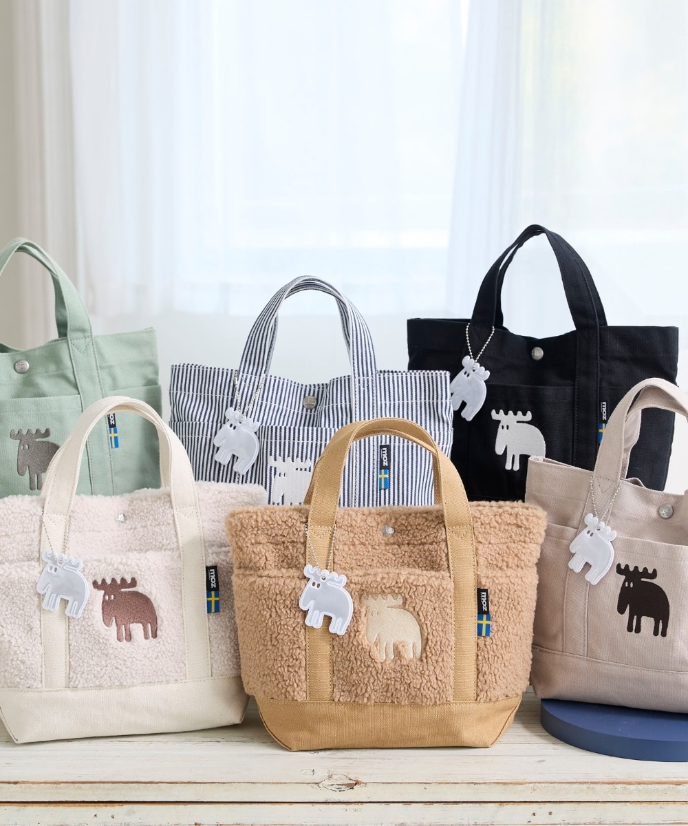 moz（モズ）多収納ミニトートバッグ（リフレクター付） 通販【ニッセン】