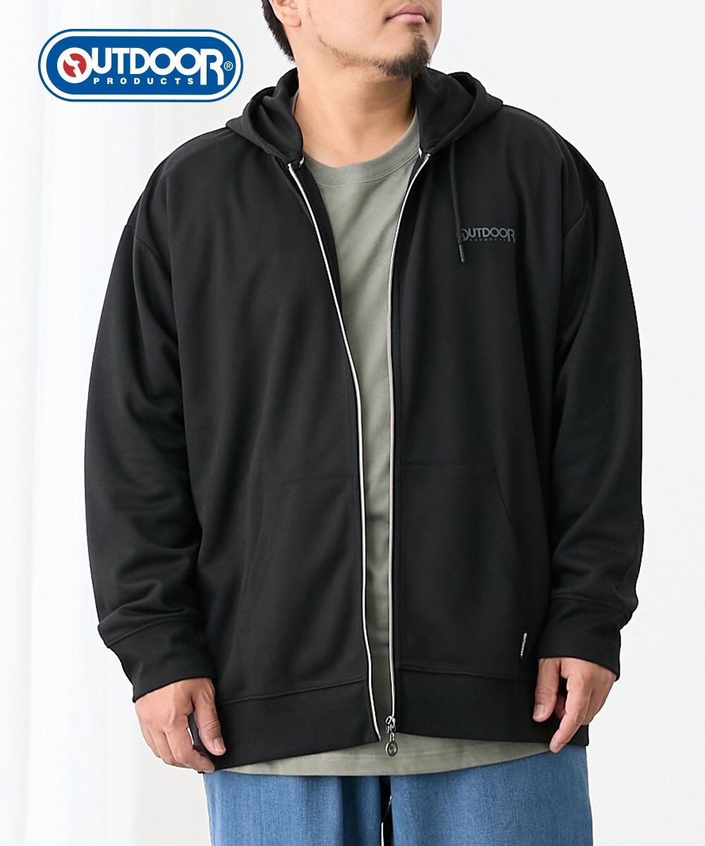ダンボールフルジップパーカー アウトドアプロダクツ【大きいサイズ