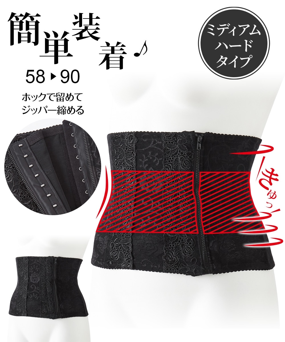 簡単装着ウエストニッパー 通販【ニッセン】