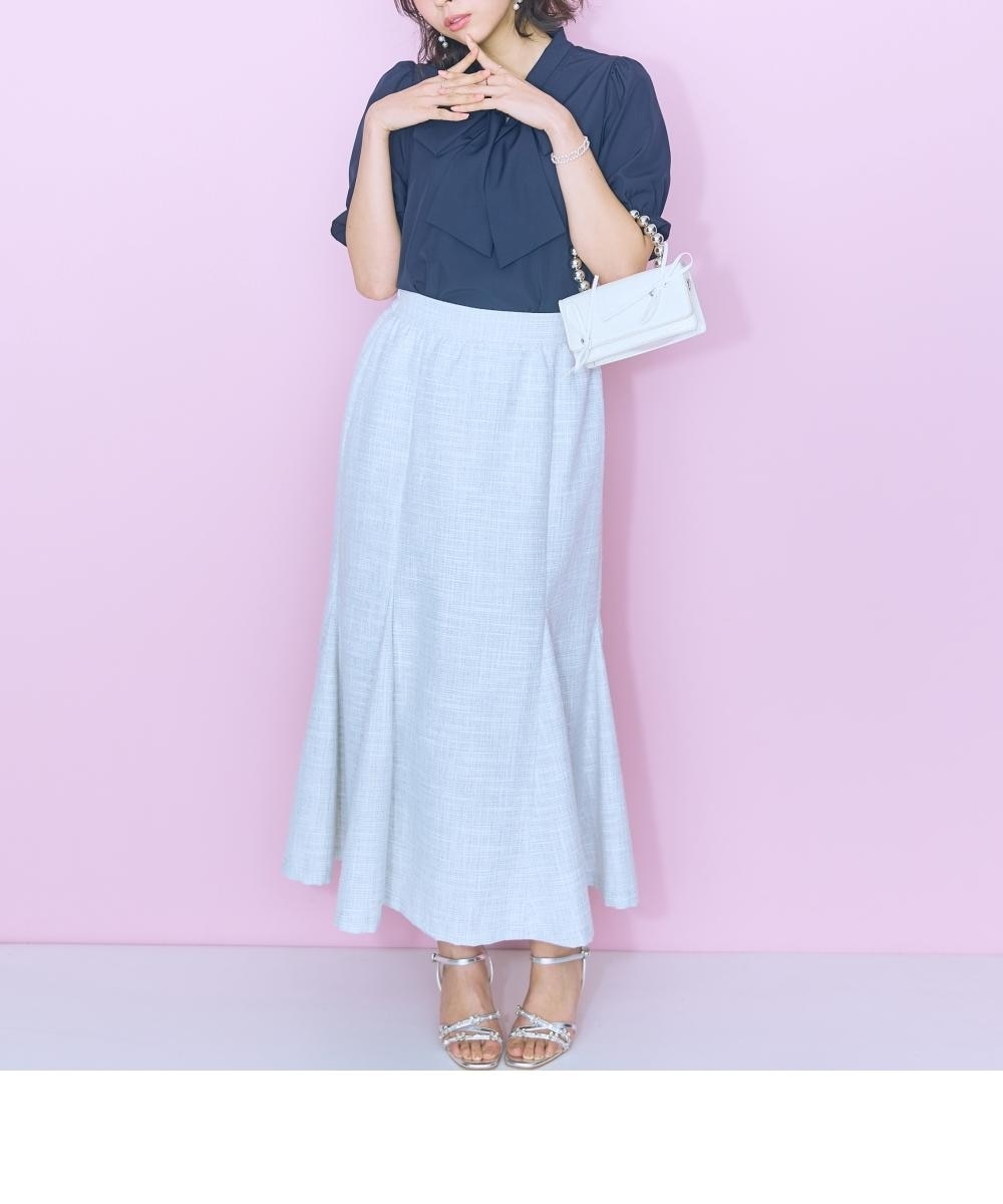 大きいサイズ＞サマーツイードマーメイドスカート marun 通販【ニッセン】