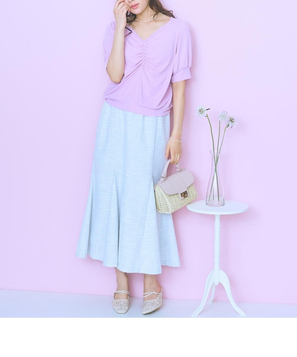 大きいサイズ＞サマーツイードマーメイドスカート marun 通販【ニッセン】