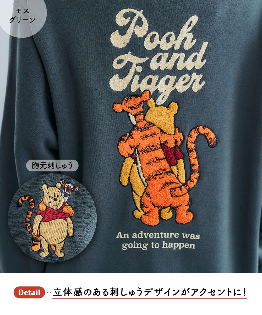 大きいサイズ 裏起毛後ろ姿しゅう使いクルーネックゆるトレーナー