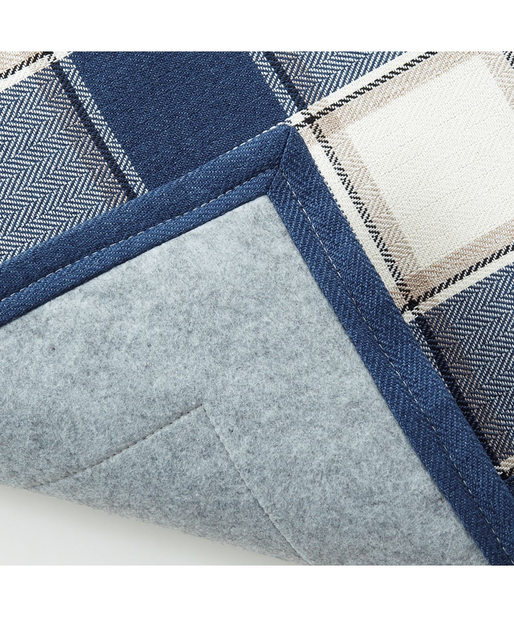 洗えるチェック柄ラグ 通販【ニッセン】