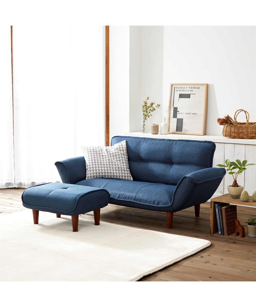 オットマン｜スツール ポケットコイル ファブリック 日本製 通販