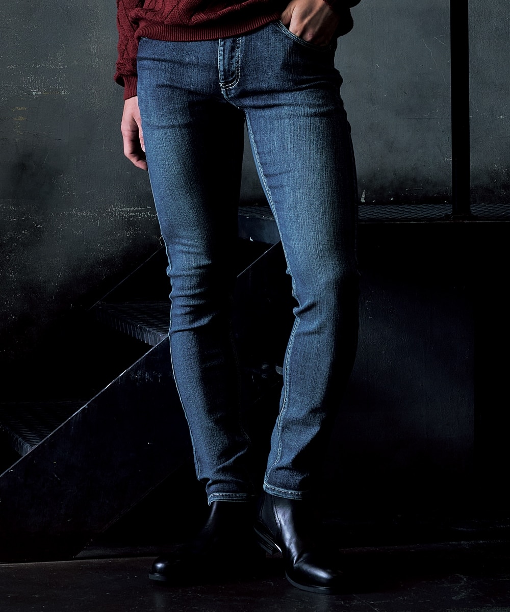 ストレッチデニムスキニーパンツ 通販【ニッセン】