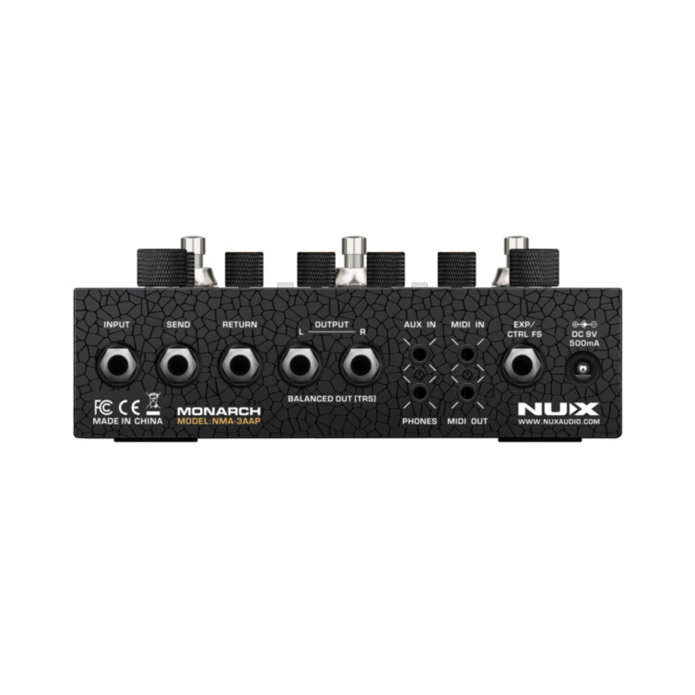 NUX Amp Academy Stomp - Guitar Amp Modeler & Multi-Effects Pedal