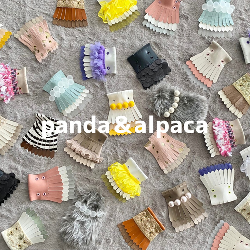 panda＆alpaca｜革・ゴム・紙・布の金型なら抜き型本舗