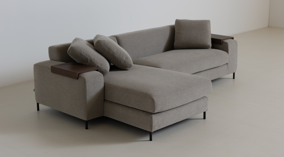 Decibel Traditional 2人掛けカウチソファセット」 製品詳細ページ