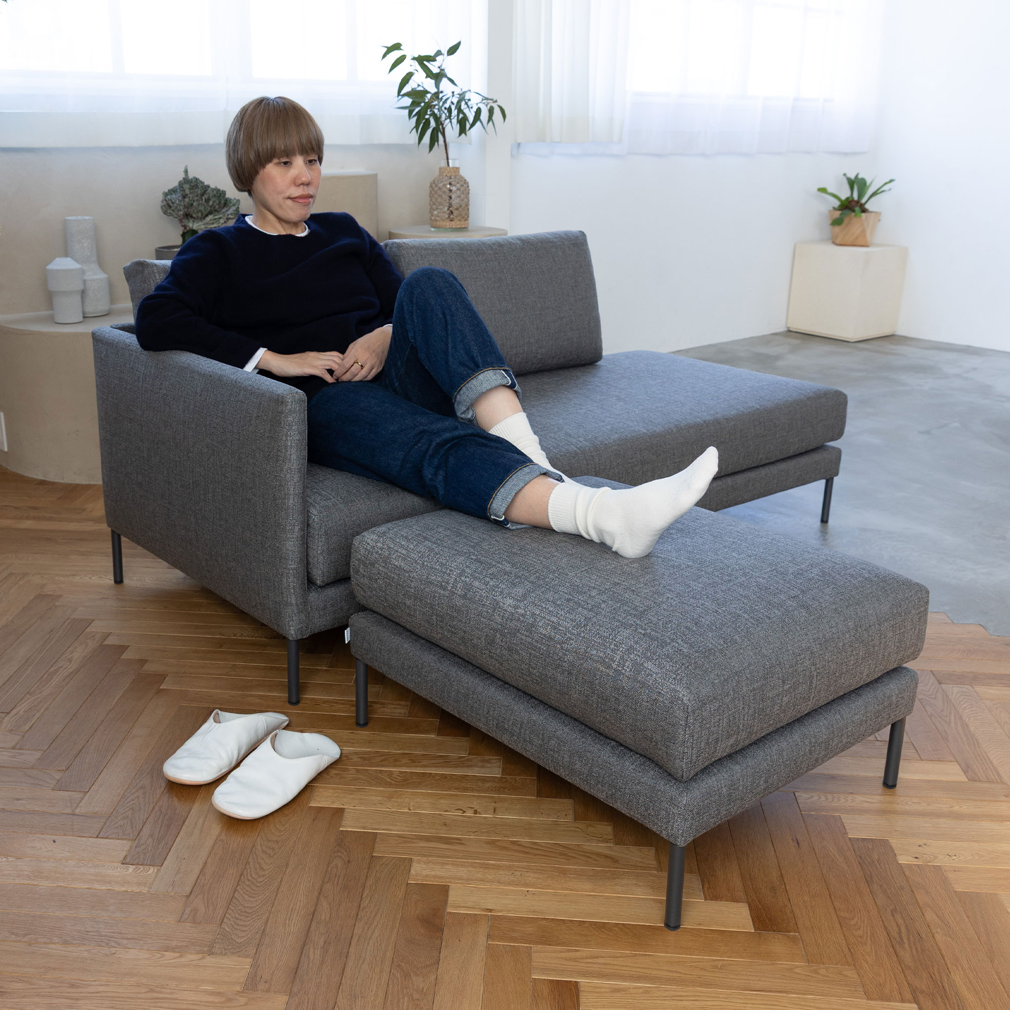 Animato オットマン」 製品詳細ページ | 国産ソファブランド NOYES