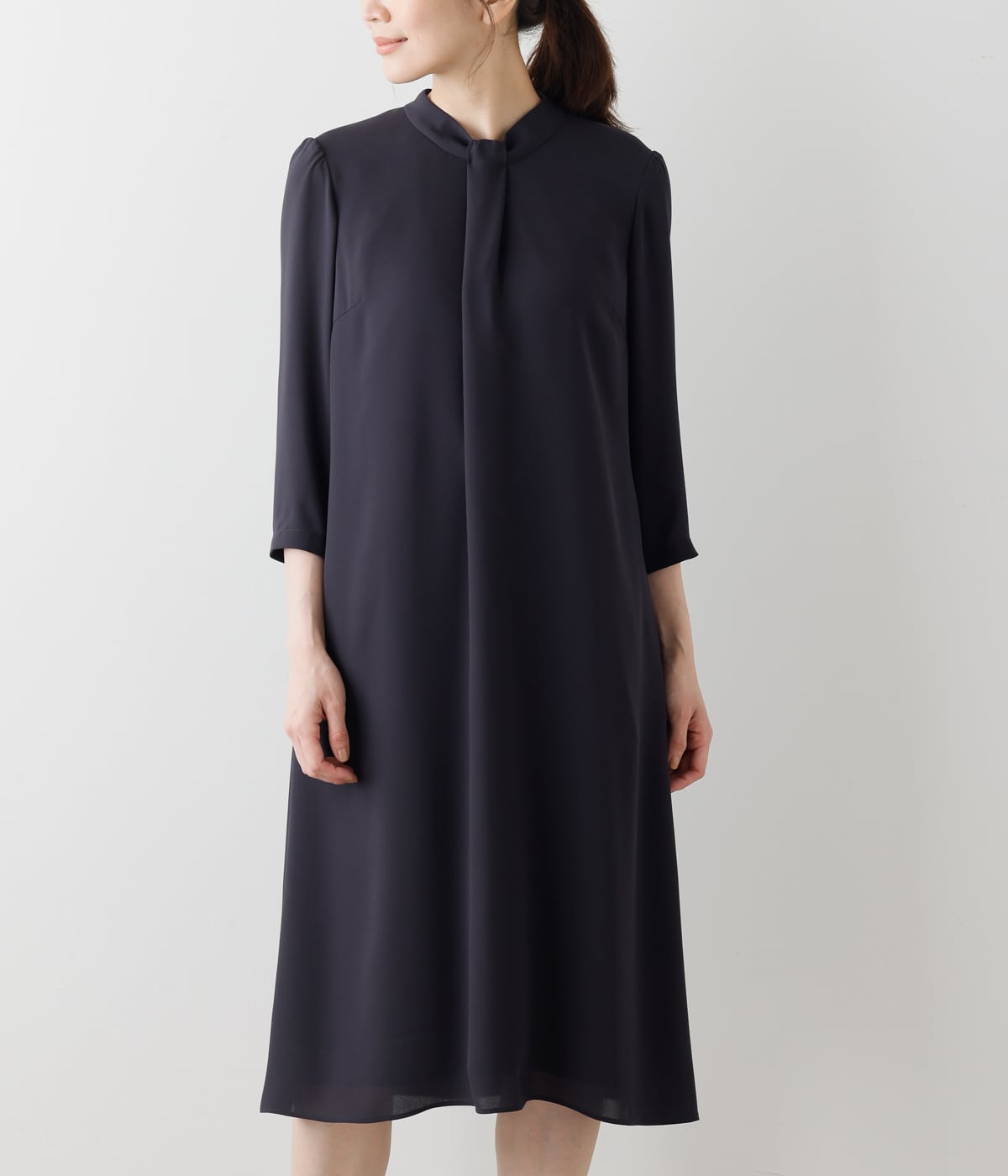 グッチ ワンピース パールロゴ入り ブラックLサイズ グッチ ワンピース