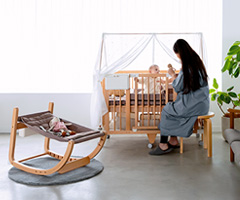 クリエイティブコット専用キャノピー (ファルスカ) / O-BABY.net